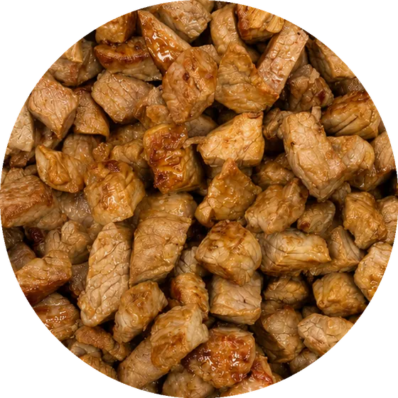 Hibachi steak catering tray